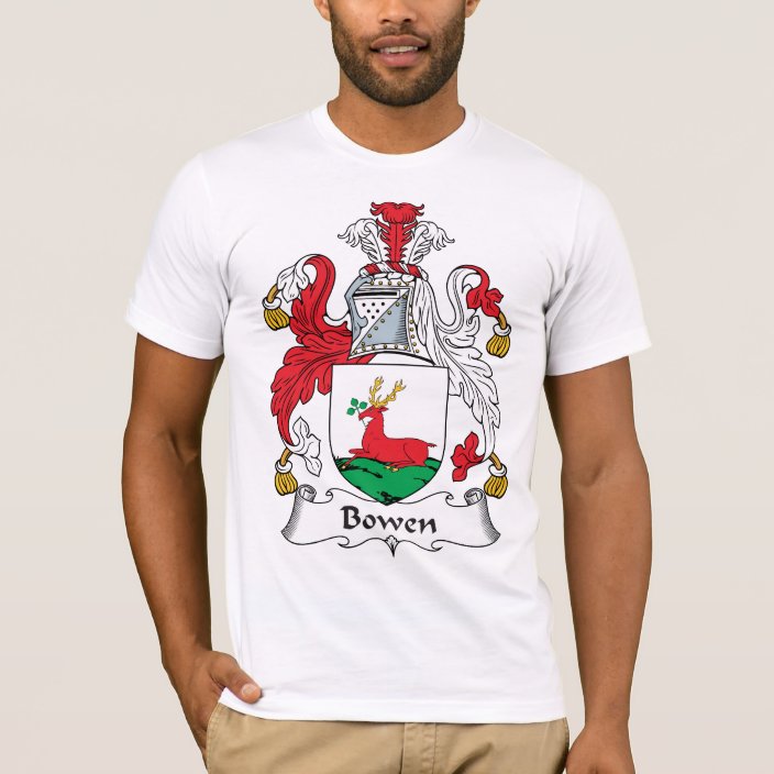 Bowen Family Crest TShirt