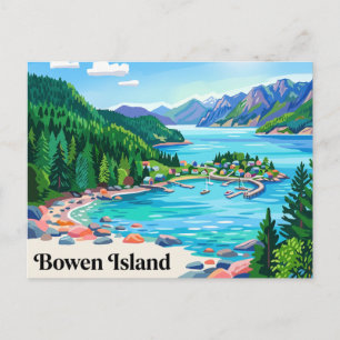 Bowen Island Canada Postcard