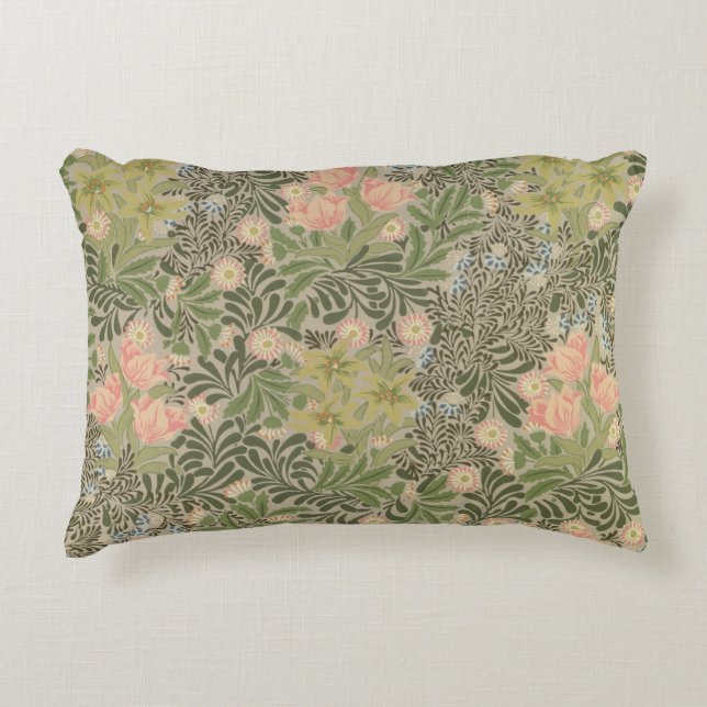 Bower' design decorative pillow (Front)