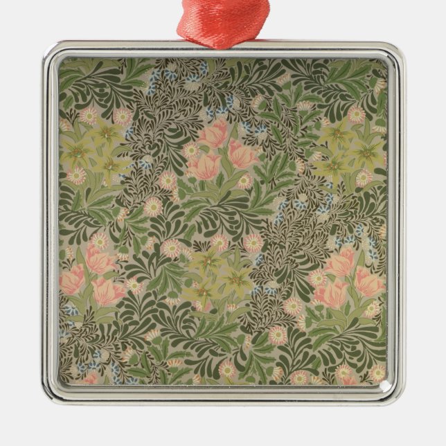 Bower' design metal ornament (Front)