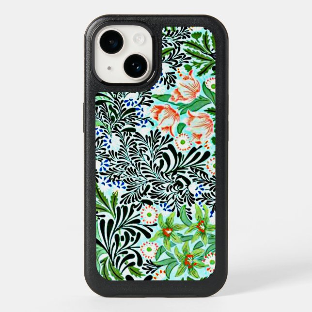 Bower, William Morris pattern, Otterbox iPhone Case (Back)