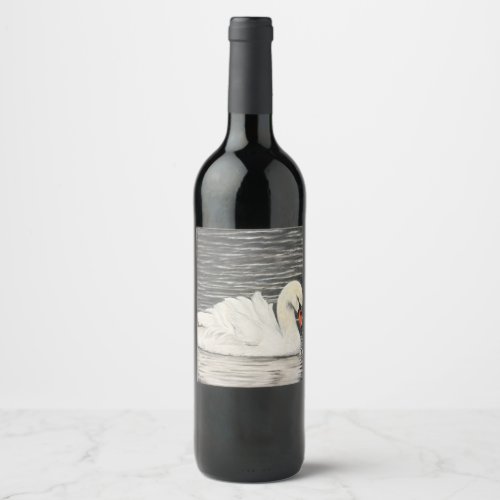 Bowering Park Swan Wine Label