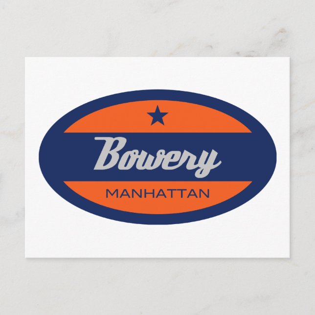 Bowery Postcard (Front)