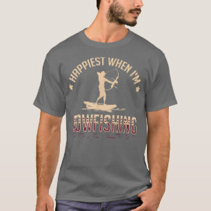 Bowfishing Bow Lights Arrows Crossbow Bowfisher71 T-Shirt