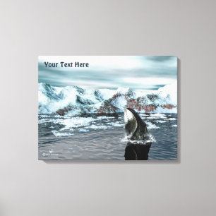 Bowhead Whale Canvas Print