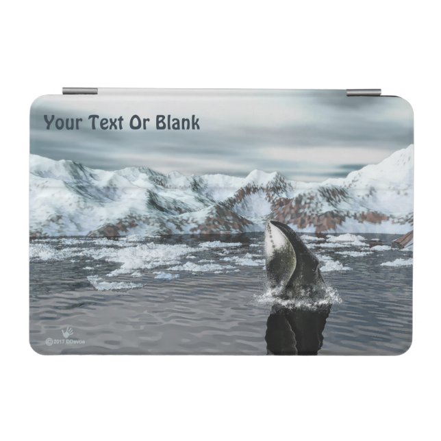 Bowhead Whale iPad Mini Cover (Horizontal)