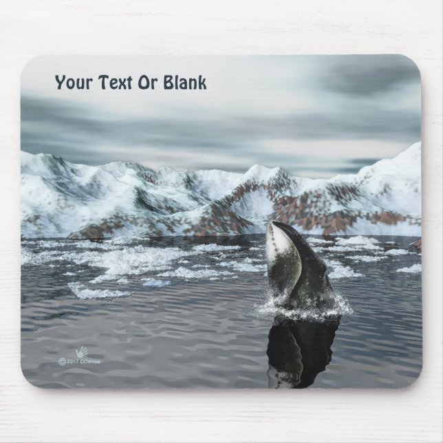 Bowhead Whale Mouse Pad (Front)