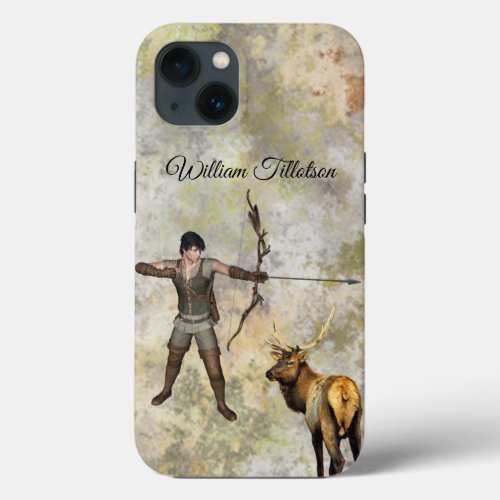 Bowhunter Sport Personalize iPhone 13 Case