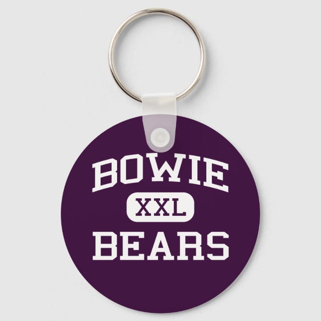 Bowie - Bears - Bowie High School - El Paso Texas Keychain (Front)