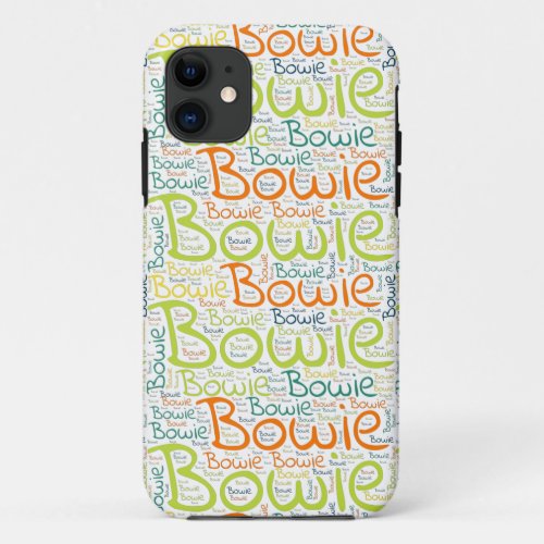 Bowie iPhone 11 Case