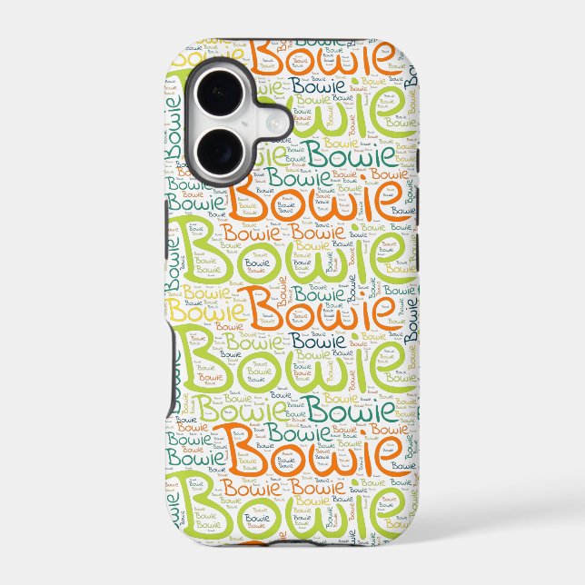 Bowie Iphone Case (Back)