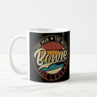 Bowie The man the myth the legend Coffee Mug