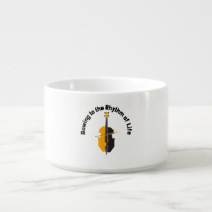 Bowing to the Rhythm of Life Cello Bowl