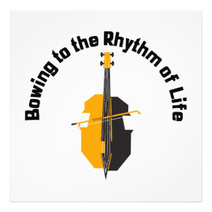 Bowing to the Rhythm of Life Cello Photo Print