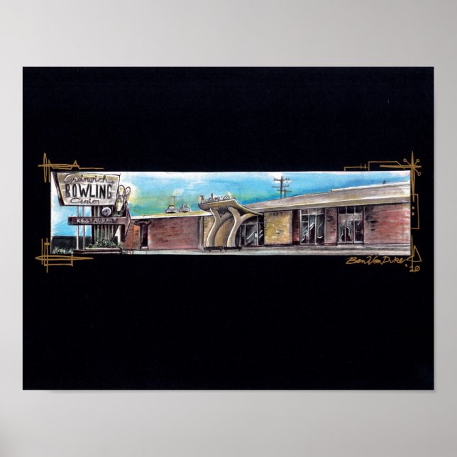 Bowl-a-rena Poster (Front)