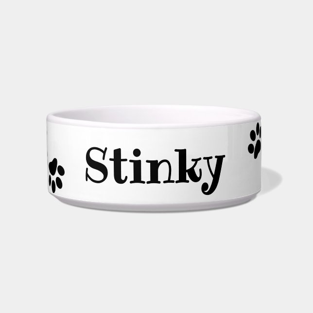 Bowl for Stinky (Front)