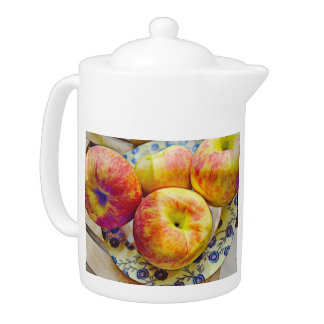 Bowl Full Of Apples Teapot