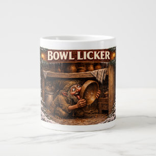 Bowl Licker Icelandic Yule Lad Giant Coffee Mug
