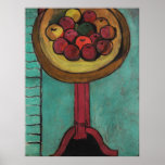 Bowl of Apples on a Table Matisse Poster