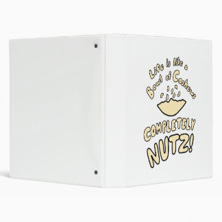 Bowl of Cashews 3 Ring Binder