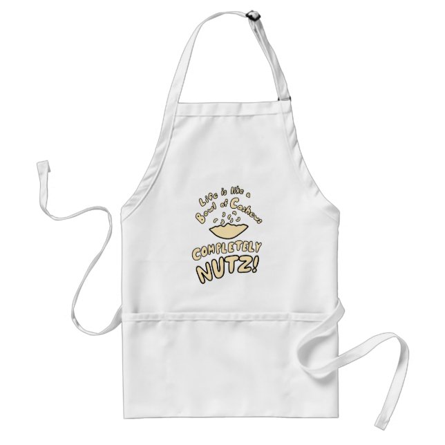 Bowl of Cashews Adult Apron (Front)