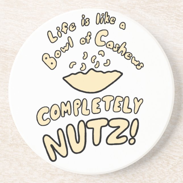 Bowl of Cashews Coaster (Front)