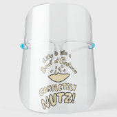 Bowl of Cashews Face Shield (Front)