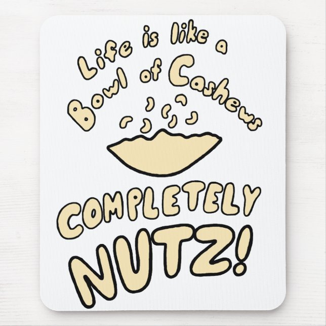 Bowl of Cashews Mouse Pad (Front)