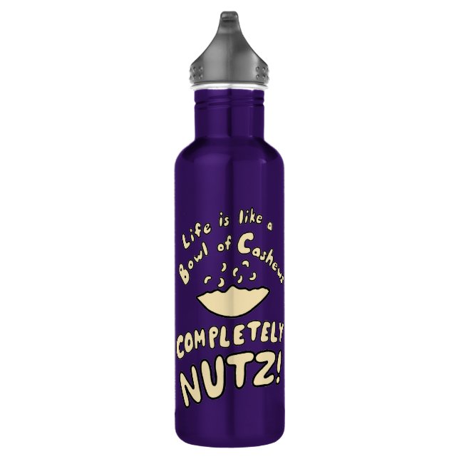 Bowl of Cashews Stainless Steel Water Bottle (Right)