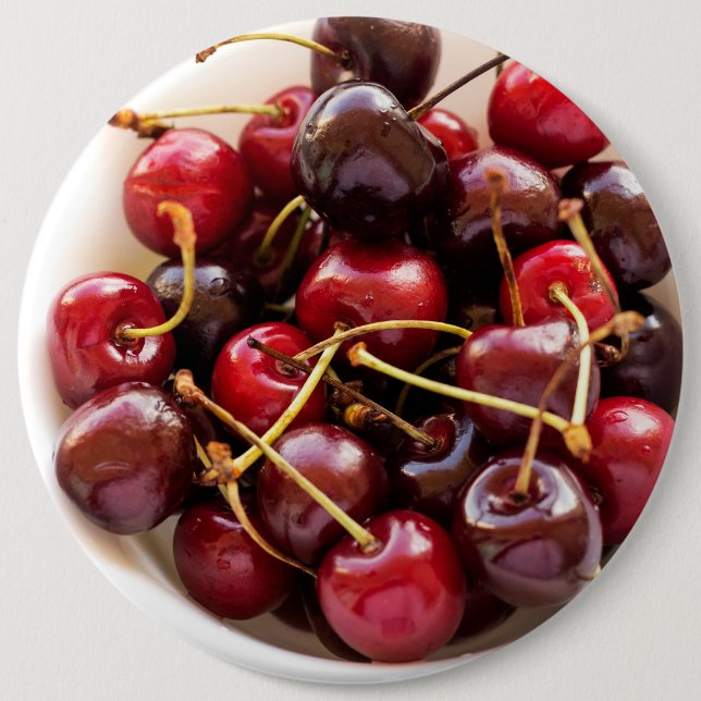 bowl of Cherries Button (Front)