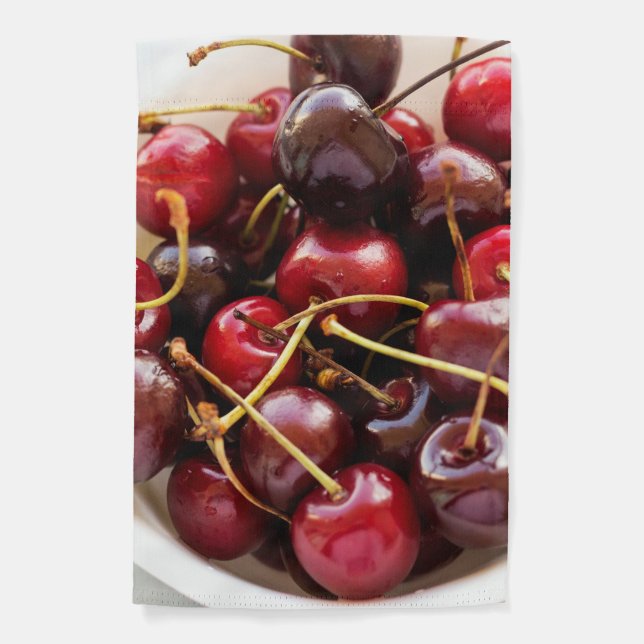 bowl of Cherries Garden Flag (Front)