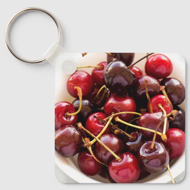 bowl of Cherries Keychain (Front)