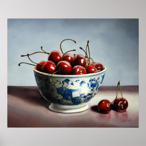 Bowl of Cherries Poster
