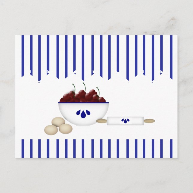 Bowl Of Cherries Recipe Card (Front)