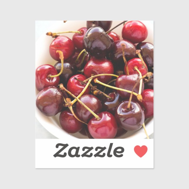 bowl of Cherries Sticker (Sheet)