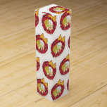 Bowl of Chili Chilli Chile con Carne Cookoff Food Wine Box<br><div class="desc">Design features an original marker illustration of a bowl of spicy bean and meat chili con carne topped with sour cream, avocado, and grated cheese, with tortilla chips on the side. Great for a chili cookoff or chilli competition, soup supper, or other event. This bowl of chili illustration is also...</div>