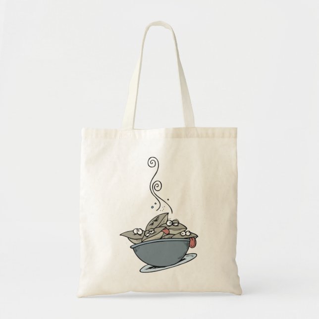 Bowl of Clams Tote Bag (Front)