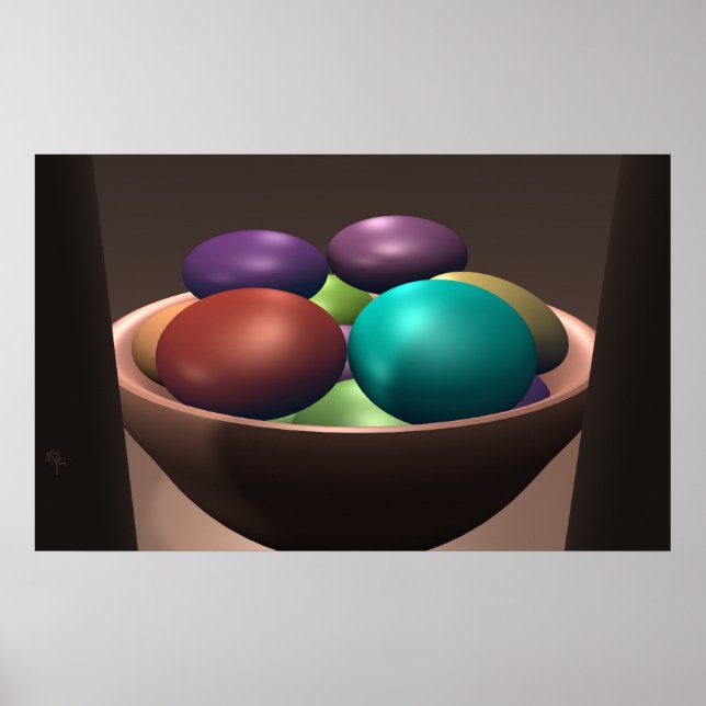 Bowl of Colors Poster (Front)