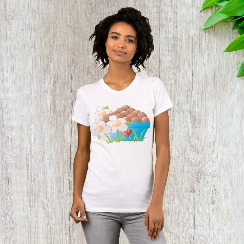 Bowl Of Eggs Food T_Shirt