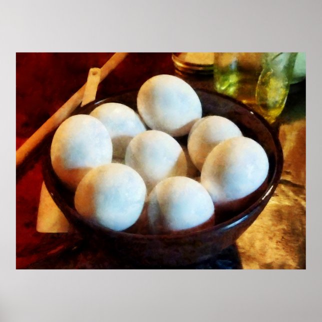 Bowl of Eggs Poster (Front)