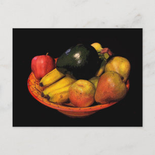 Bowl of Fruit Postcard