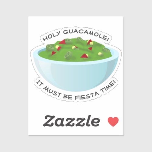 Bowl of Guacamole  Sticker