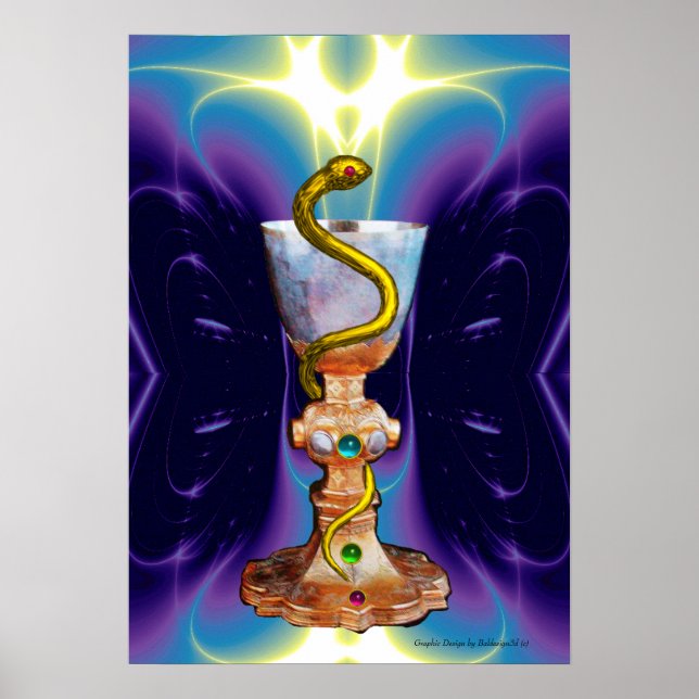 BOWL OF HYGEIA - Medicine, Pharmacy Poster (Front)