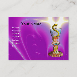 BOWL OF HYGEIA , PHARMACY BUSINESS CARD