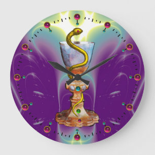 BOWL OF HYGEIA , PHARMACY LARGE CLOCK