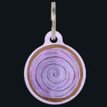 Bowl of POI Purple Hawaiian Food Taro Root Hawaii Pet ID Tag<br><div class="desc">Design features an original marker illustration of a bowl of poi, a traditional Hawaiian dish made of mashed taro root and featuring a vibrant purple color. This design is also available on other products. Lots of additional food themed illustrations are also available from this shop. Don't see what you're looking...</div>