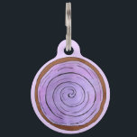 Bowl of POI Purple Hawaiian Food Taro Root Hawaii Pet ID Tag<br><div class="desc">Design features an original marker illustration of a bowl of poi, a traditional Hawaiian dish made of mashed taro root and featuring a vibrant purple color. This design is also available on other products. Lots of additional food themed illustrations are also available from this shop. Don't see what you're looking...</div>