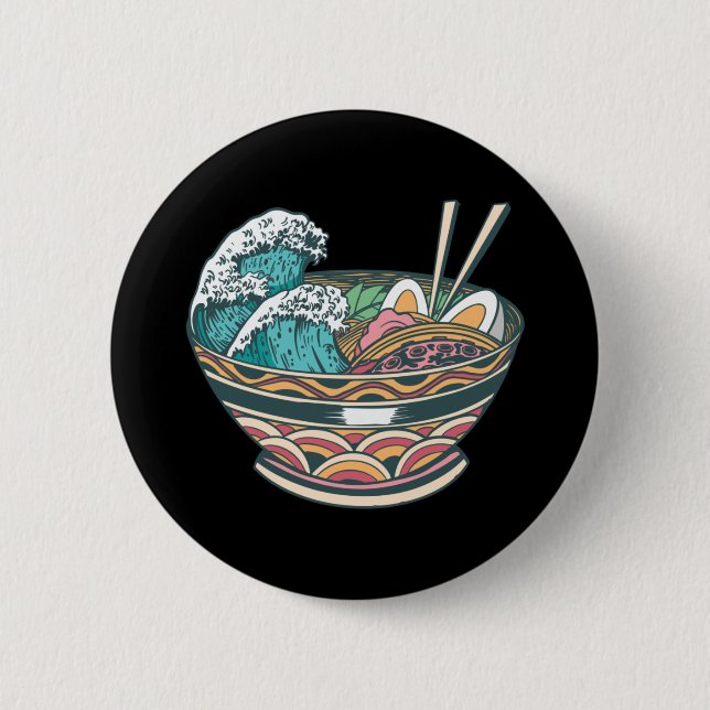 Bowl of Ramen Button (Front)