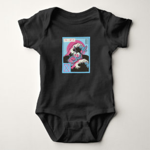 Bowl of Ramen Vaporwave Design Baby Bodysuit