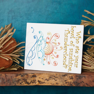 Bowl of Sunshine Plaque